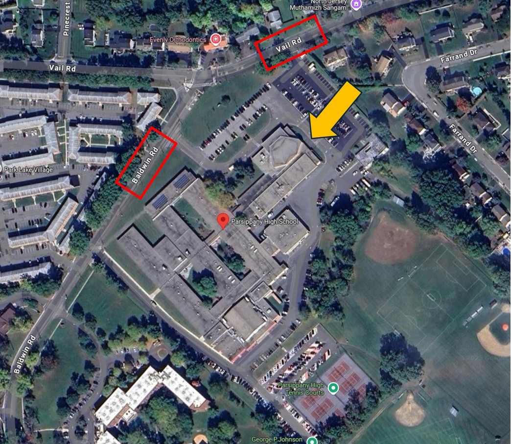 PHS aerial map